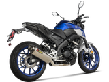 AKRAPOVIC S-Y125R8-HZT Yamaha MT-125 / YZF-R125 / R15 (2021+) Exhaust System "Racing Line" (titanium) – Accessories in the 2WheelsHero Motorcycle Aftermarket Accessories and Parts Online Shop