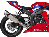 AKRAPOVIC S-H10E3-APLT Honda CBR1000RR-R Fireblade / SP (2023+) Full Exhaust System "Evolution Line" (titanium) – Accessories in the 2WheelsHero Motorcycle Aftermarket Accessories and Parts Online Shop