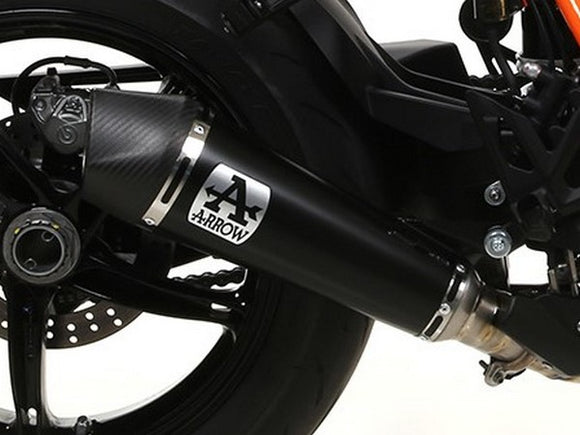 ARROW 71916XKNR KTM 1290 Super Duke R (2020+) Dark Steel Slip-on Exhaust 