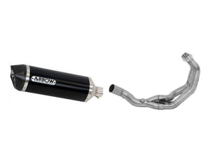 ARROW 71716KZ+71900AON Yamaha MTX850 Niken (2018+) Aluminum Full Exhaust System "Competition Evo Thunder" – Accessories in the 2WheelsHero Motorcycle Aftermarket Accessories and Parts Online Shop