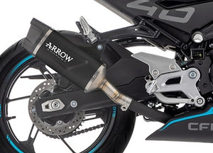 ARROW 71959AKN CF Moto 450SR (2023+) Black Aluminum Slip-on Exhaust "Indy Race" – Accessories in the 2WheelsHero Motorcycle Aftermarket Accessories and Parts Online Shop