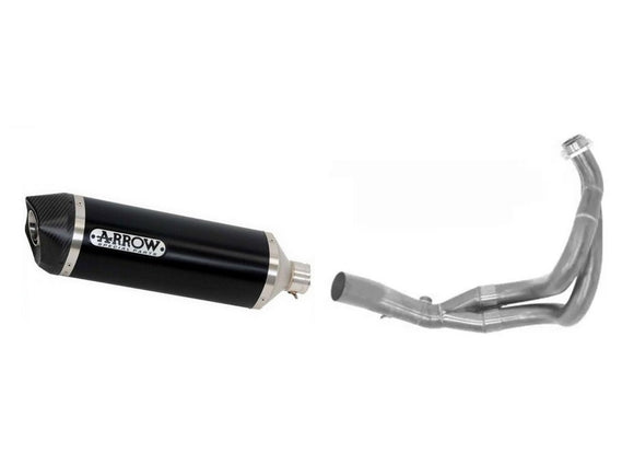 ARROW 71459KZ+71794MK Kawasaki ER6F (2012+) Carbon Full Exhaust System 