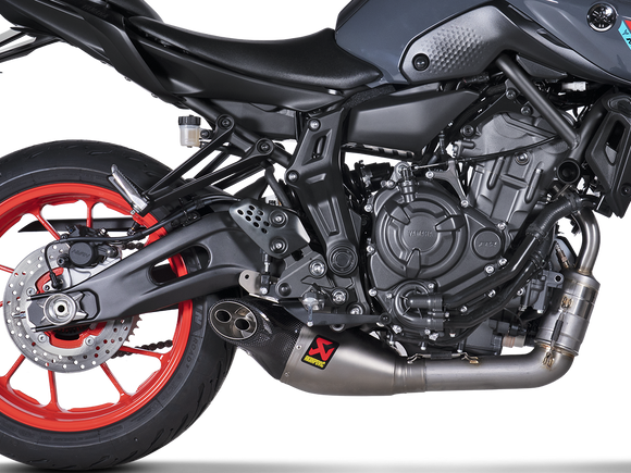 AKRAPOVIC S-Y7R8-HEGEHT/1 Yamaha XSR 700 / XTribute (2024+) Exhaust System 