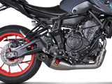 AKRAPOVIC S-Y7R8-HEGEHT/1 Yamaha XSR 700 / XTribute (2024+) Exhaust System "Racing Line" (titanium) – Accessories in the 2WheelsHero Motorcycle Aftermarket Accessories and Parts Online Shop