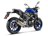 AKRAPOVIC S-Y125R6-HZT Yamaha MT-125 / YZF-R125 / R15 (2020+) Exhaust System "Racing Line" (titanium) – Accessories in the 2WheelsHero Motorcycle Aftermarket Accessories and Parts Online Shop