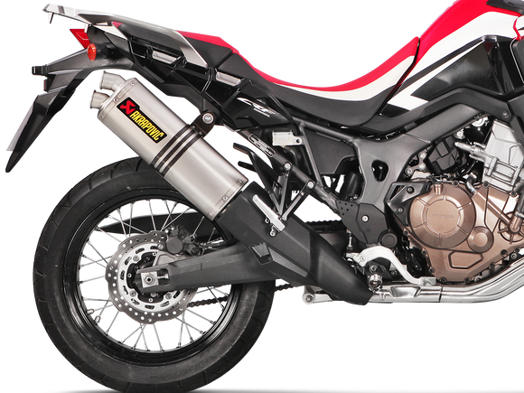 AKRAPOVIC S-H10SO22-HWT Honda CRF1000L Africa Twin/  Adventure Sports (2019+) Slip-on Exhaust (titanium) – Accessories in the 2WheelsHero Motorcycle Aftermarket Accessories and Parts Online Shop