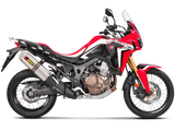 AKRAPOVIC S-H10SO22-HWT Honda CRF1000L Africa Twin/  Adventure Sports (2019+) Slip-on Exhaust (titanium) – Accessories in the 2WheelsHero Motorcycle Aftermarket Accessories and Parts Online Shop