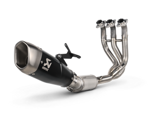 AKRAPOVIC S-T6R2-CQTBL Triumph 660 Daytona / Tiger Sport / Trident Full Exhaust System "Racing Line" (titanium) – Accessories in the 2WheelsHero Motorcycle Aftermarket Accessories and Parts Online Shop