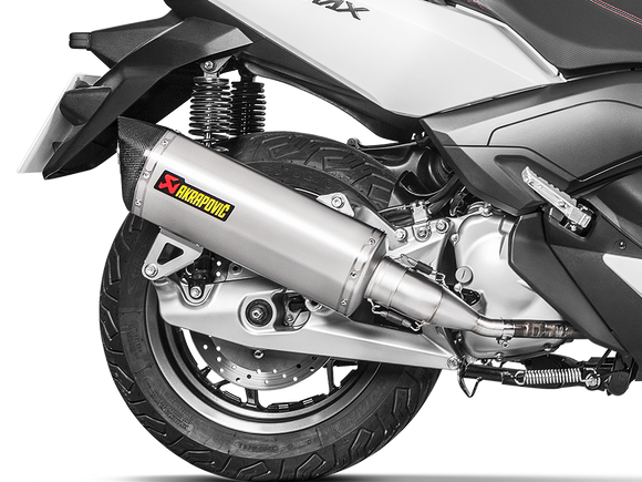 AKRAPOVIC S-Y125SO5-HRSS/1 Yamaha XMAX 125 (2020+) Slip-On Exhaust (SS) – Accessories in the 2WheelsHero Motorcycle Aftermarket Accessories and Parts Online Shop