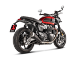 AKRAPOVIC S-T12SO2-HCQTBL Triumph Speed Twin (2020+) Slip-On Exhaust (titanium) – Accessories in the 2WheelsHero Motorcycle Aftermarket Accessories and Parts Online Shop