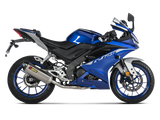 AKRAPOVIC S-Y125R8-HZT Yamaha MT-125 / YZF-R125 / R15 (2021+) Exhaust System "Racing Line" (titanium) – Accessories in the 2WheelsHero Motorcycle Aftermarket Accessories and Parts Online Shop