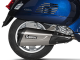 AKRAPOVIC S-VE3SO11-ZDFSS Vespa GTS Super 300 / Sei Giorni / Tech (2024+) Slip-On Exhaust (SS) – Accessories in the 2WheelsHero Motorcycle Aftermarket Accessories and Parts Online Shop