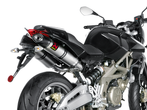 AKRAPOVIC S-A7SO3-HDT Aprilia Shiver 750 / GT (2016+) Slip-on Exhaust (titanium) – Accessories in the 2WheelsHero Motorcycle Aftermarket Accessories and Parts Online Shop