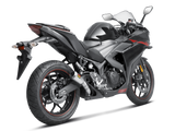 AKRAPOVIC S-Y2SO11-AHCSS Yamaha MT-03 / YZF-R3 / R25 Slip-On Exhaust (SS) – Accessories in the 2WheelsHero Motorcycle Aftermarket Accessories and Parts Online Shop