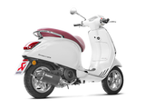 AKRAPOVIC S-VE125R2-HZBL Vespa Primavera / Sprint 3V (2020+) Exhaust System "Racing Line"(SS) – Accessories in the 2WheelsHero Motorcycle Aftermarket Accessories and Parts Online Shop