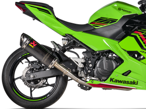 AKRAPOVIC S-K4SO6-APC Kawasaki Ninja 400 / 500 / Z500 (2024+) Slip-on Exhaust (carbon) – Accessories in the 2WheelsHero Motorcycle Aftermarket Accessories and Parts Online Shop