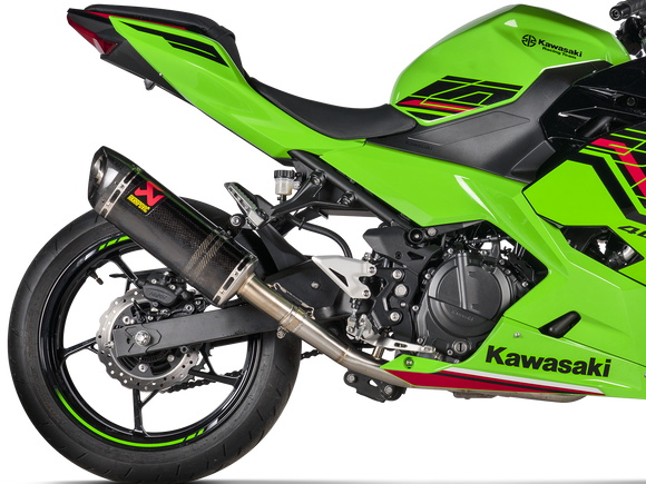 AKRAPOVIC S-K4SO6-APC Kawasaki Ninja 400 / 500 / Z500 (2024+) Slip-on Exhaust (carbon) – Accessories in the 2WheelsHero Motorcycle Aftermarket Accessories and Parts Online Shop