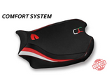 TAPPEZZERIA ITALIA Ducati Panigale V4 (2018+) Comfort Seat Cover "Glinka" – Accessories in the 2WheelsHero Motorcycle Aftermarket Accessories and Parts Online Shop