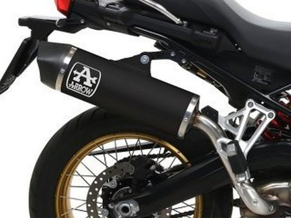 ARROW 72629AKN BMW F800GS (2018+) Dark Aluminum Slip-on Exhaust 