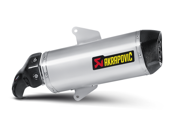 AKRAPOVIC S-A8SO2-HWSS Aprilia SRV 850 (2016+) Slip-on Exhaust SS – Accessories in the 2WheelsHero Motorcycle Aftermarket Accessories and Parts Online Shop