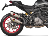 AKRAPOVIC S-D9SO17-HCQT Ducati Monster (2021+) Slip-on Exhaust (titanium) – Accessories in the 2WheelsHero Motorcycle Aftermarket Accessories and Parts Online Shop