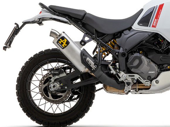 ARROW 72638PO Ducati DesertX (2022+) Titanium Slip-on Exhaust 
