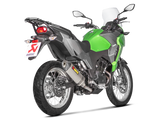 AKRAPOVIC S-K3SO2-HZT Kawasaki KLE 250 / 300 Versys-X (2020+) Slip-On Exhaust (titanium) – Accessories in the 2WheelsHero Motorcycle Aftermarket Accessories and Parts Online Shop