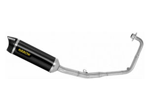 ARROW 51519MKW Honda CB125R (2021+) Carbon Full Exhaust System "Competition Evo Thunder" (racing) – Accessories in the 2WheelsHero Motorcycle Aftermarket Accessories and Parts Online Shop