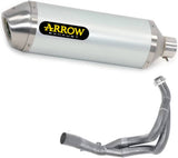 ARROW 71659MI+71854AO Kawasaki Z650 (2017+) Aluminum Full Exhaust System "Competition Evo Race-Tech" (racing) – Accessories in the 2WheelsHero Motorcycle Aftermarket Accessories and Parts Online Shop