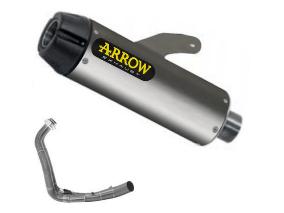 ARROW 71642KZ+71843JR Yamaha MT07 (2014+) Titanium Full Exhaust System 