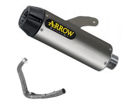 ARROW 71642KZ+71843JR Yamaha XSR700 (2016+) Titanium Full Exhaust System 