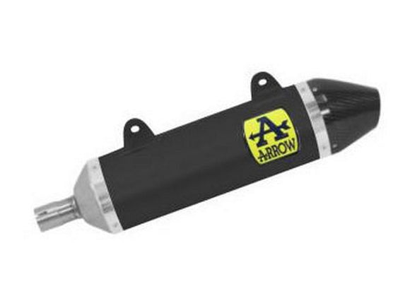 ARROW 52509AKN Malaguti XTM125/XSM125 (2019+) Dark Aluminum Slip-on Exhaust 