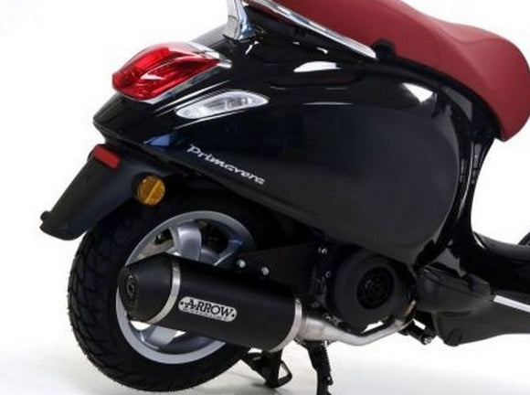 ARROW 53067MI+53520ANN Piaggio Vespa Primavera 125 I-GET 3V (2017+) Aluminum Full Exhaust System 