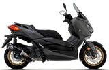 ARROW 53080MI+53533ANN Kymco Downtown 350I (2016+) Dark Aluminum Slip-on Exhaust "Urban" – Accessories in the 2WheelsHero Motorcycle Aftermarket Accessories and Parts Online Shop