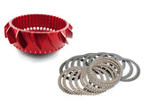 STM ITALY Ducati Dry Basket and Clutch Plate Set – Accessories in the 2WheelsHero Motorcycle Aftermarket Accessories and Parts Online Shop