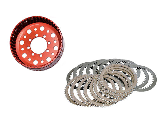 STM ITALY Ducati Hypermotard 1100 Evo SP / Streetfighter 848 / 1098 / Superbike 1198 Dry Basket and Clutch Plate Set – Accessories in the 2WheelsHero Motorcycle Aftermarket Accessories and Parts Online Shop