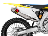 AKRAPOVIC S-S4MET11-BNTA Suzuki RM-Z 450 (2025+) Exhaust System "Evolution Line" (titanium) – Accessories in the 2WheelsHero Motorcycle Aftermarket Accessories and Parts Online Shop