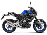 AKRAPOVIC S-Y125R6-HZT Yamaha MT-125 / YZF-R125 / R15 (2020+) Exhaust System "Racing Line" (titanium) – Accessories in the 2WheelsHero Motorcycle Aftermarket Accessories and Parts Online Shop