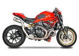 SPARK GDU0836 Ducati Monster 1200R (16/19) High Position Dual Slip-on Exhaust "MotoGP" (racing) – Accessories in the 2WheelsHero Motorcycle Aftermarket Accessories and Parts Online Shop