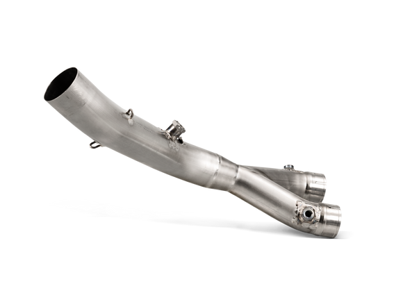 AKRAPOVIC L-Y10SO11T/TD Yamaha YZF-R1 (2025+) Slip-On Track Day Link Pipe / Collector (titanium) – Accessories in the 2WheelsHero Motorcycle Aftermarket Accessories and Parts Online Shop
