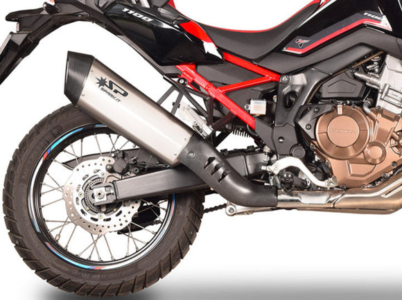 SPARK GHO1702 Honda CRF1100L Africa Twin (2020+) Slip-on Exhaust 