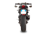 SPARK GTR0506 Triumph Street Triple 765 R / RS / S (20/22) Dark Style Semi-full Exhaust System "Moto GP" (EU Homologated) – Accessories in the 2WheelsHero Motorcycle Aftermarket Accessories and Parts Online Shop