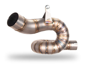 SPARK GTR0501R Triumph Street Triple (2017+) Titanium Exhaust Link Pipe (racing; for SPARK silencers) – Accessories in the 2WheelsHero Motorcycle Aftermarket Accessories and Parts Online Shop