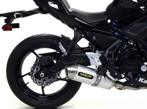 ARROW 71659MI+71854AO Kawasaki Z650 (2017+) Aluminum Full Exhaust System "Competition Evo Race-Tech" (racing) – Accessories in the 2WheelsHero Motorcycle Aftermarket Accessories and Parts Online Shop