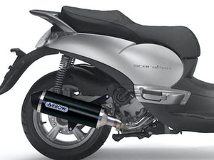 ARROW 73001KZ+73501ANN Aprilia Scarabeo 400 Light (2006+) Aluminum Full Exhaust System "Competition Evo Urban" – Accessories in the 2WheelsHero Motorcycle Aftermarket Accessories and Parts Online Shop