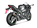 AKRAPOVIC S-K10SO16-HZC Kawasaki Ninja ZX-10R / SE / ZX-10RR (2020+) Slip-on Exhaust (carbon) – Accessories in the 2WheelsHero Motorcycle Aftermarket Accessories and Parts Online Shop