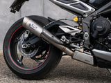 SPARK GTR0505 Triumph Street Triple 765 R / RS / S (20/22) Titanium Semi-full Exhaust System "Grid-O" (EU Homologated) – Accessories in the 2WheelsHero Motorcycle Aftermarket Accessories and Parts Online Shop