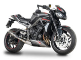 SPARK GTR0506 Triumph Street Triple 765 R / RS / S (20/22) Titanium Semi-full Exhaust System "Moto GP" (EU Homologated) – Accessories in the 2WheelsHero Motorcycle Aftermarket Accessories and Parts Online Shop