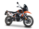 SPARK GKT0501 KTM 890 / 790 Adventure (2022+) Slip-on Exhaust "Dakar" (EURO 5; titanium) – Accessories in the 2WheelsHero Motorcycle Aftermarket Accessories and Parts Online Shop