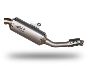 SPARK GKT0501 Husqvarna Norden 901 (2022+) Slip-on Exhaust "Dakar" (EURO 5; titanium) – Accessories in the 2WheelsHero Motorcycle Aftermarket Accessories and Parts Online Shop